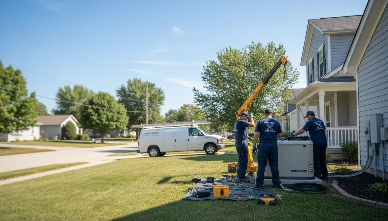 Generator Installation in Commercial Point, OH near me